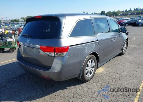 2016 Honda Odyssey Ex z USA, uszkodzony, nr VIN 5FNRL5H49GB149389